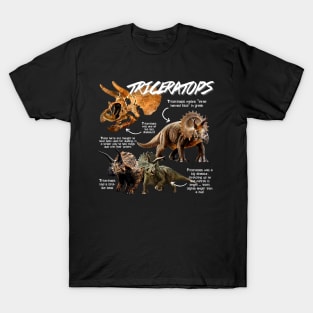 Triceratops Fun Facts T-Shirt